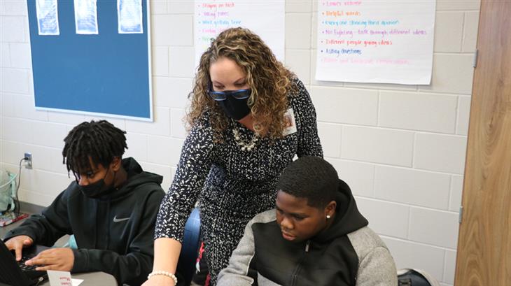 Stanley Middle School was awarded a $20,000 grant from The Citadel. 